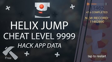 Cara Hack Level 99999 Helix Jump No Root
