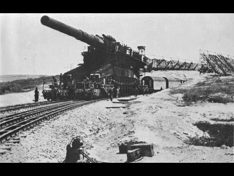 Schwerer Gustav, The 80-cm-Kanone (E) was a massive railway…