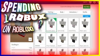 SPENDING 1 ROBUX on ROBLOX?!? (ROBLOX 