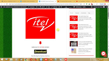 iTel W4003 Flash File | Firmware Android 8.1| FRP Hang Logo Fix Update Official Stock Rom