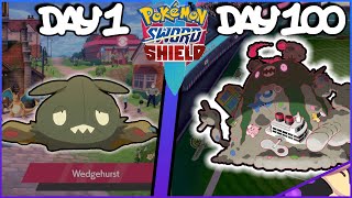 I spent 100 DAYS being Garbage 🗑 🗑 at Pokémon Sword and Shield!! [SwSh FFA]