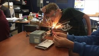 Exploding Solder and Dancing Sparks