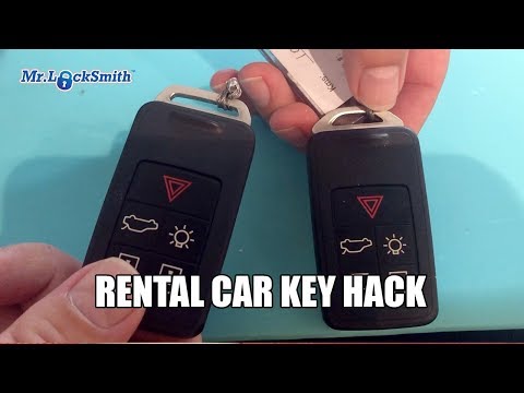 How to a Simple Rental Car Key Hack #2 | Mr. Locksmith Video