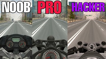 Traffic Rider - NOOB vs PRO vs HACKER