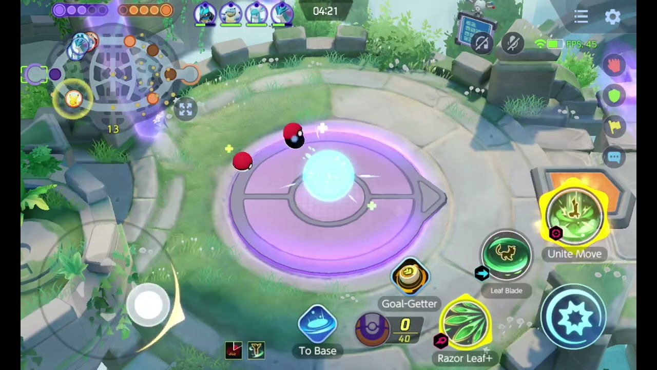 Leafeon gameplay  || Ranked Match - Theia Sky Ruins || #AuroraElysgaming, #PokemonUnite 17022026