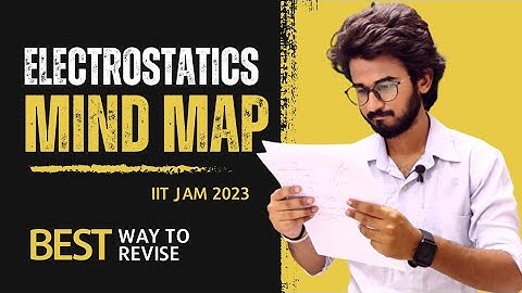 Revision With Mind Map | Electrostatics | IIT JAM, CUET, GATE And Others | Physics Talks |