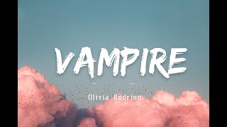 Olivia Rodrigo - vampire  (Lyric Video) - lakersandzie