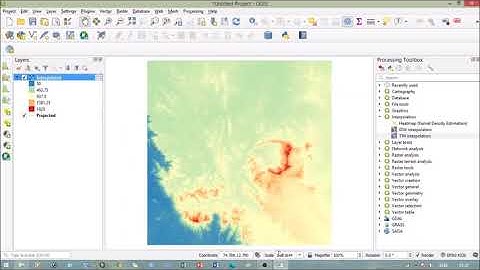 Digital elevation Model(DEM) 3D Visualization in Qgis