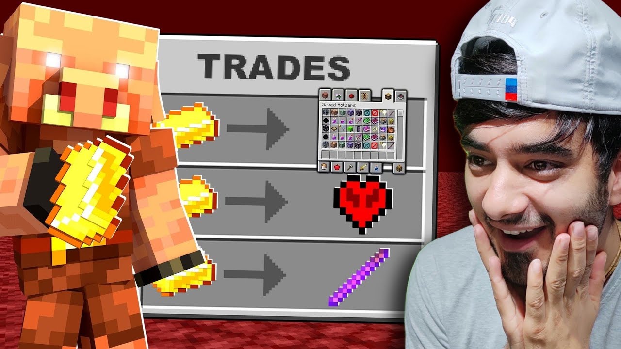 Minecraft But Piglins trade Gamemodes