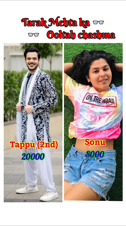 Tmkoc cast salary compression per episode Part - 2 #jethalal #tmkoc #babita #shorts