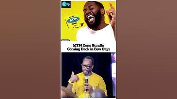 Mtn Zone Bundle Coming Back in Few Days #mtnghana #zonebundle #surgeonnline #surgeshorts #ghananews