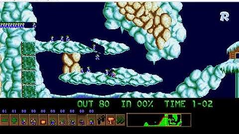 Lemmings Custom Level - No Overtaking!