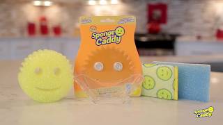 Scrub Daddy Sponge Holder Stick Figure Stand Fun and Functional
