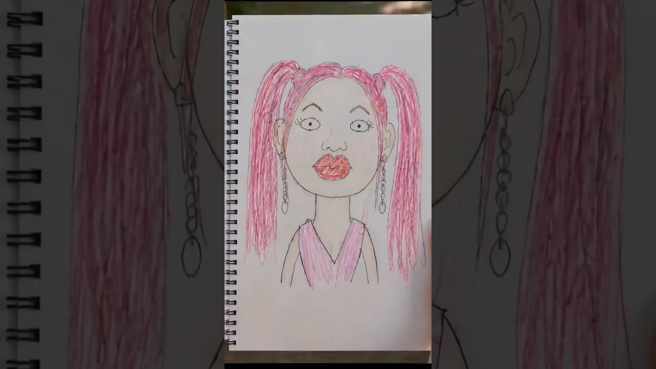 ルミとミラが公園の絵描きゾーイに似顔絵を頼んだら...