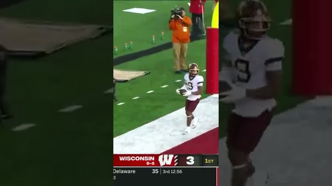 Minnesota's Daniel Jackson Hauls in the First TD of the Day at Wisconsin | Minnesota Football