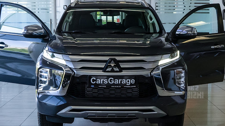 2024 Gray Mitsubishi Pajero (Montero) Sport - Family SUV in Detail