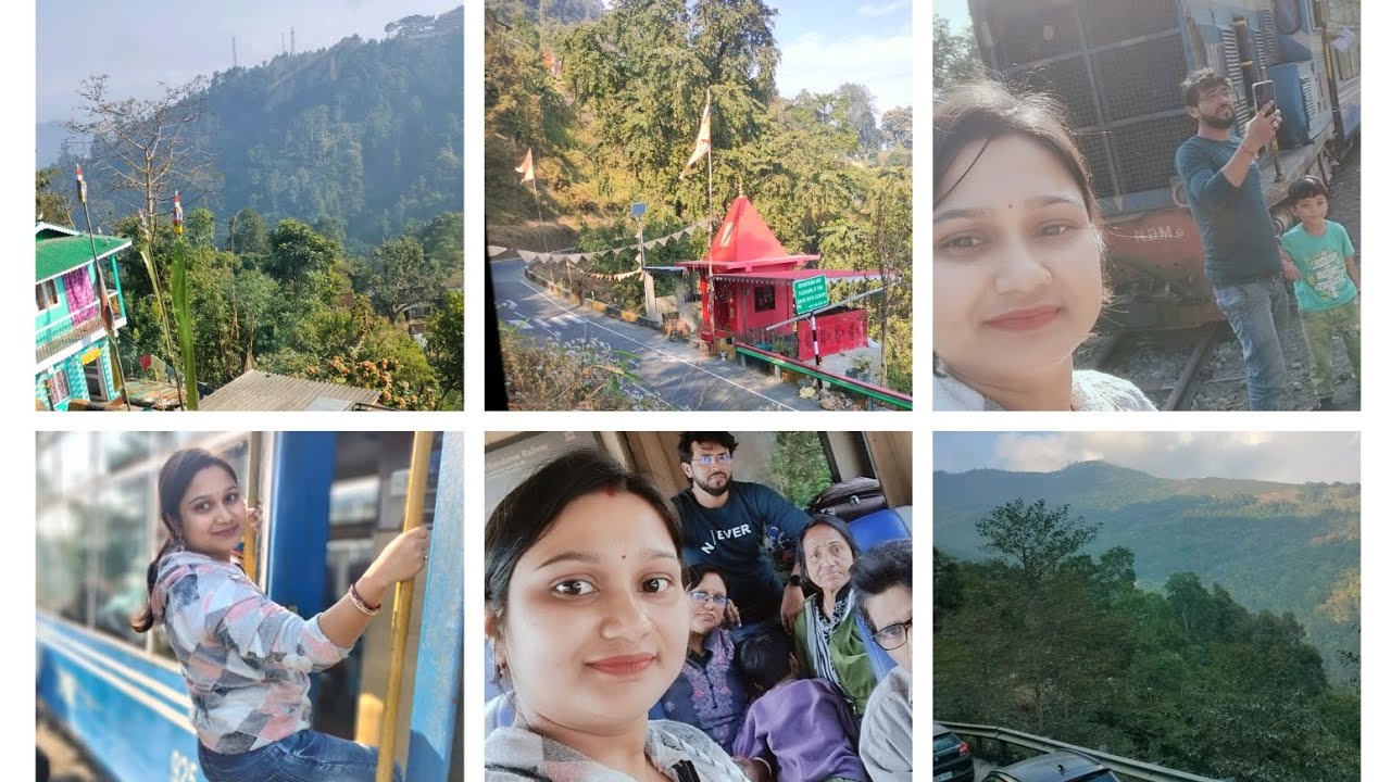 Frist experience of toy train 🚂 most excited and beautiful journey 🥰💕 