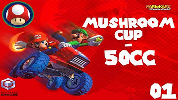 Mario Kart: Double Dash‼ 100% - Mushroom Cup 50cc - Walkthrough [01]