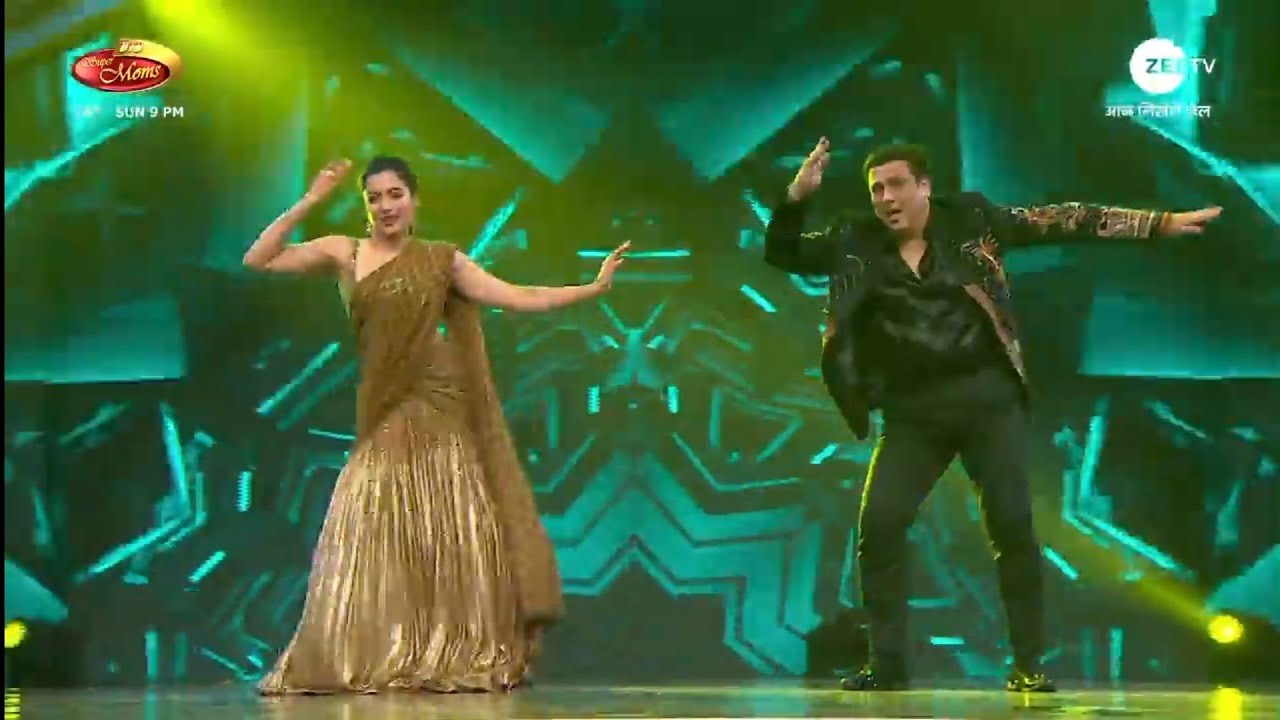 Rashmika Mandanna dances on Saami Saami with Govinda on DID Super Moms  Goodbye