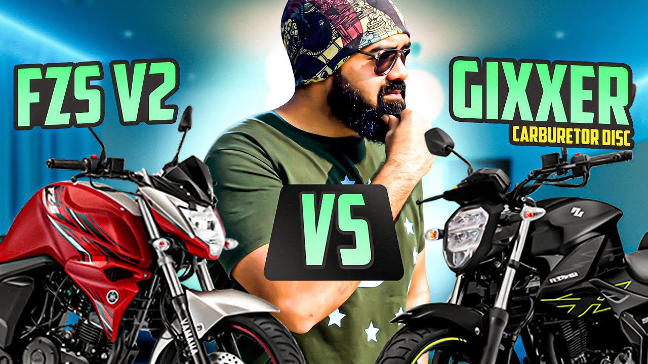 Yamaha Fzs V2 VS Suzuki Gixxer Carburetor Disc । ২ লাখ ৫০ হাজার টাকার মধ্যে সেরা বাইক