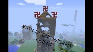 Minecraft | Griefing with the Nodus Hacked Client
