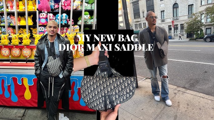 $3,000 Dior Saddle Bag Review (Black Oblique Jacquard) 