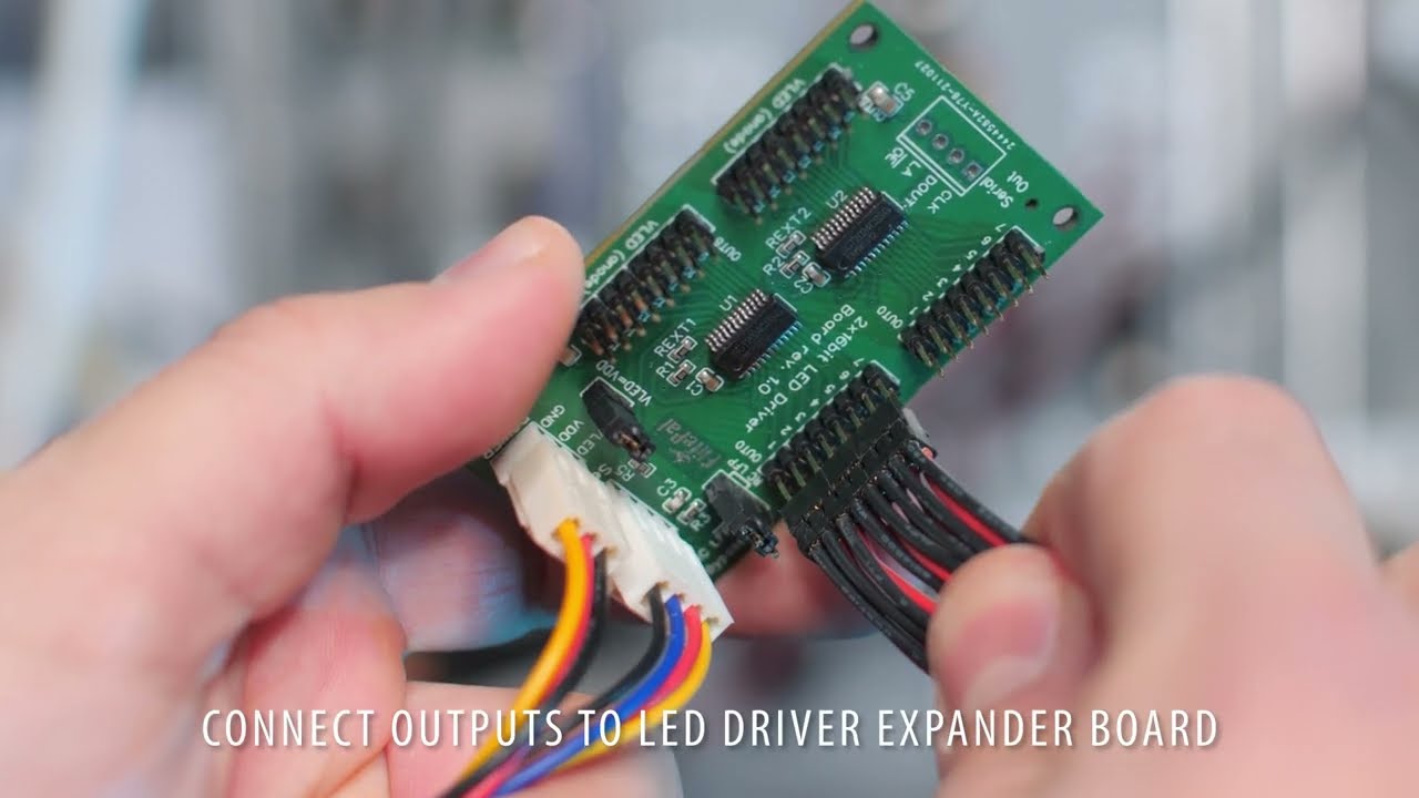 Mobiflight Compatible LED Driver Output Expander with Shift Register