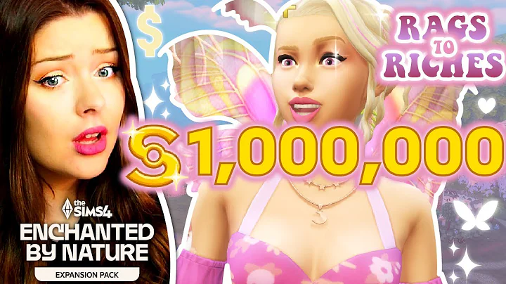 Can I Get Rich as a FAIRY in The Sims 4 Enchanted by Nature?? Fairy Rags to Riches