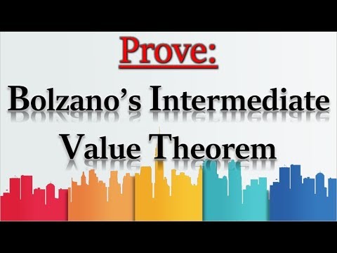 Intermediate Value Theorem