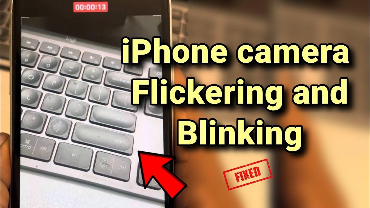 iPhone camera flickering / blinking in indoor lights Fix YouTube
