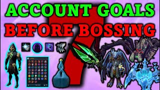 7 Account Goals to Complete Before Bossing in RuneScape 3