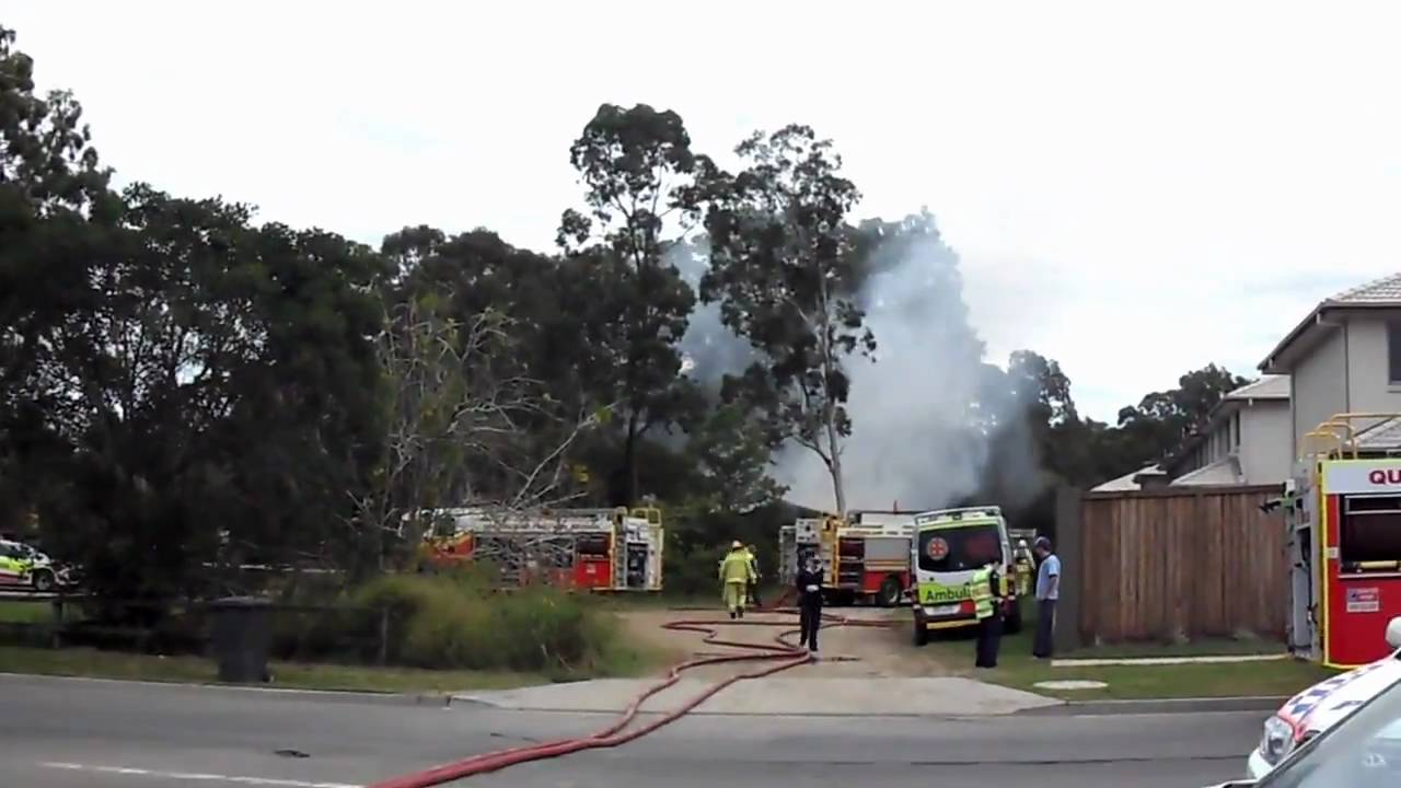 time lapse: bracken ridge fire. - YouTube