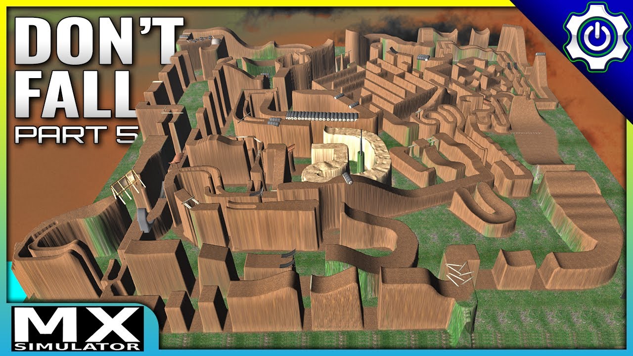 MX Simulator Platformer Challenge! - Don't Fall Part 5