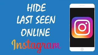 How to Hide Last Seen On Instagram | Hide Last Active In Instagram #instagram#facebook#online