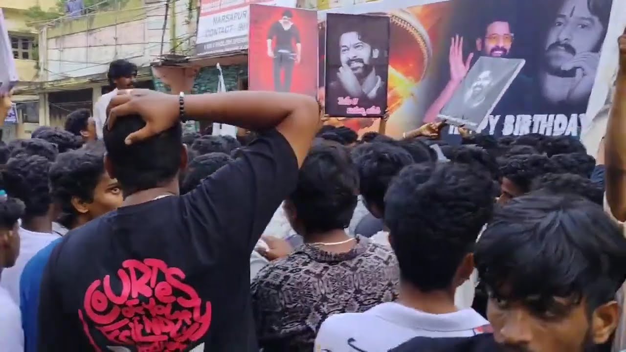 prabhas birthday celebrations 2024  