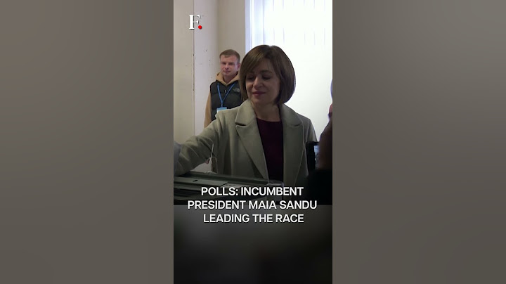 Moldova votează la alegerile prezidențiale și la referendumul UE | Abonați-vă la Firstpost