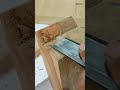 Wood dowel joint  asmr  woodworking gsdiymaker shorts