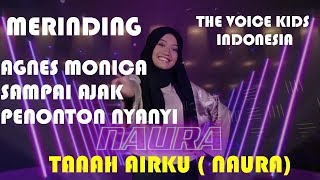 MERINDING dan VIRAL. NAURA BAWAKAN LAGU TANAH AIRKU (The Voice Kids Indonesia)