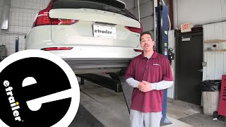 Stealth Hitches Hidden Trailer Hitch Receiver with Towing Kit Installation - 2019 Volvo V60