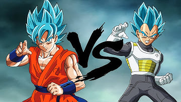 SSGSS Goku vs SSGSS Vegeta//DBZ TTT-Golden warrior