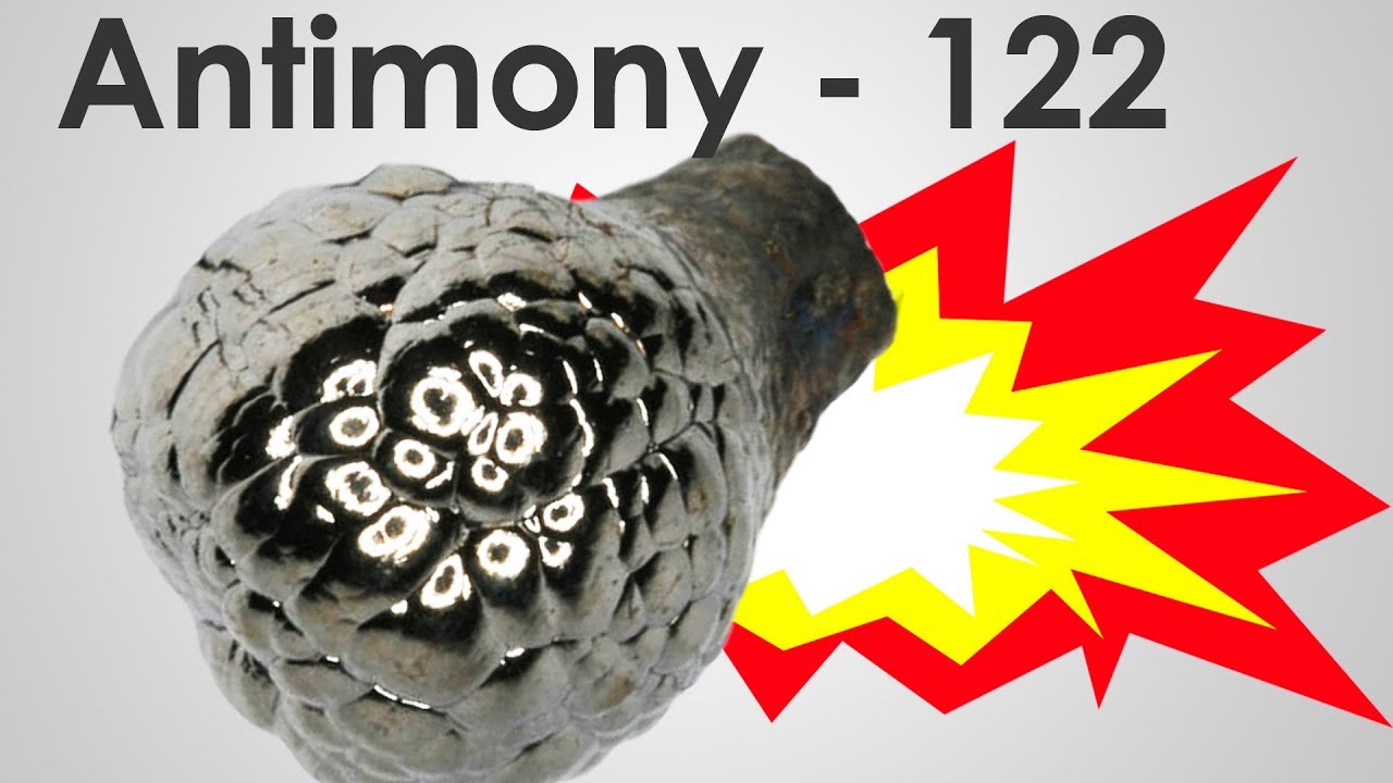 Antimony - The Most Explosive Element On Earth!