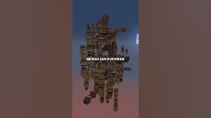 Dia Berhasil Membuat Infinity Castle Di Minecraft!