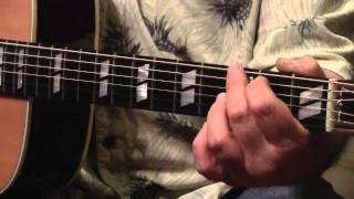 True Religion finger picking blues guitar lesson 2 of 3 chords