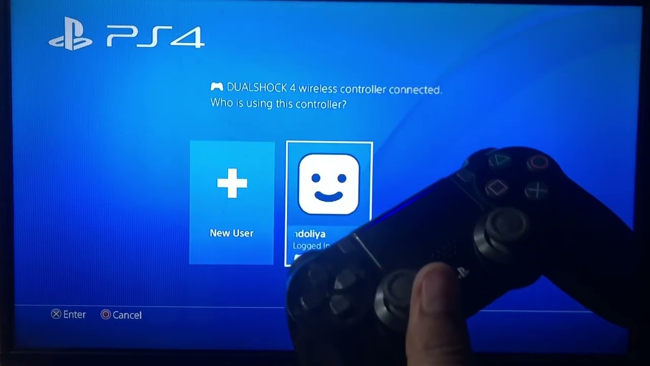 Connect two controllers at same time in PS4