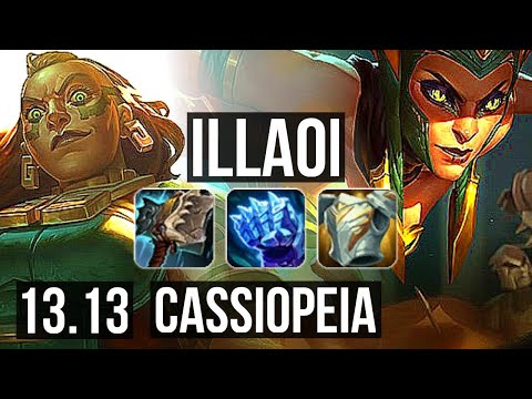 ILLAOI vs CASSIO (TOP), Rank 6 Illaoi, 7 solo kills, 1.7M mastery, EUW  Grandmaster