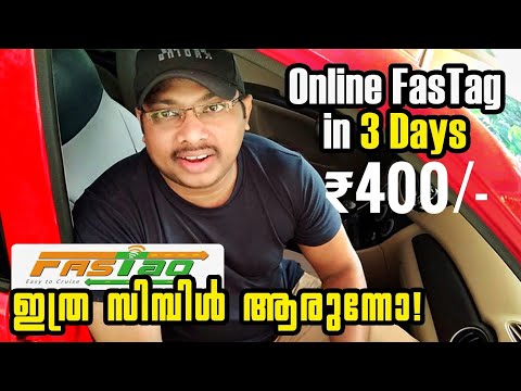 ✔️fastag installation malayalam, fastag registration process & recharge, fastag airtel app malayalam