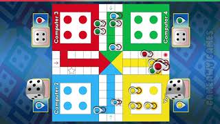 Ludo game in 4 players | Ludo khela | Ludo King 4 players | Ludo gameplay #171    @games4g screenshot 2