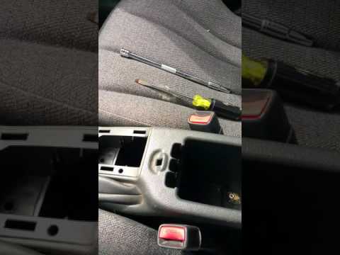 Quick and Easy! 2000 chevy cavalier center console removal