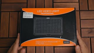 كشاف ليد احترافي لتصوير الفيديو Mamen KM 600A LED Video Light Review screenshot 3