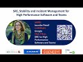 Jennifer Petoff SRE For High Performance Software And Teams Jennifer Petoff SRE For High Performance Software And Teams